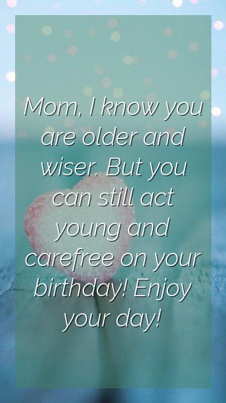 Best hearttouching birthday wishes for Mom
